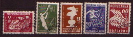 BULGARIA - 1947 - Balkan Games - 5v Used - Gebruikt