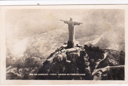 POSTCARD BRASIL BRAZIL - RIO DE JANEIRO - VISTA AEREA DO CORCOVADO - Rio De Janeiro