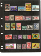 BRITISH COMMONWEALTH---Collection Of USED DL-1288 - Collections (sans Albums)