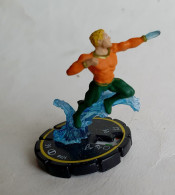 FIGURINE HEROCLIX DC AQUAMAN Rareté 3 Socle JAUNE - Batman