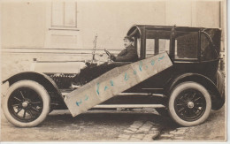 BRUNOY - Vincent ? Au Volant D'une Belle Automobile ( Carte Photo 13,1 Cm X 8,2 Cm  ) - Brunoy