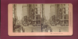 131123 - PHOTO STEREO 1900 BW KILBURN LITTLETON NH - ETATS UNIS UNITED STATES - NEW YORK Broadway - Broadway