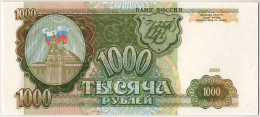 Billet, Russie, 1000 Rubles, 1993, NEUF - Russie