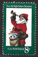 United States 1972. Scott #1472 (MNH) Christmas, Santa Claus - Unused Stamps