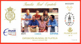 España. Spain. 1996. PO. ESPAMER '96. Familia Real Española - Blocs & Hojas