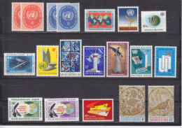 UNO NEW YORK - ** / MNH - 1958 / 1969 - DEFINITIVES, AIRMAIL, CHAGALL, STARCKE, WEATHER WATCH, ROMAN ART - Nuevos