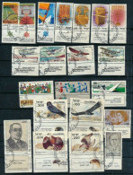 Israel 1985 Year Set Full Tabs VF WITH 1st Day POST MARKS FROM FDC's - Used Stamps (with Tabs)