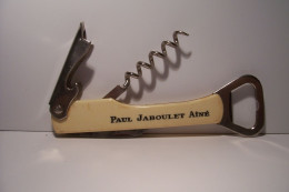 TAIN  L'HERMITAGE  ( Drome )   - LIMONADIER  - DECAPSULEUR -PUBLICITE - PAUL  JABOULET  AINE  - (  VINS ) - Bottle Openers