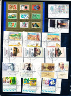 Israel 1988 Year Set Full Tabs+ S/sheets VF MNH WITH 1st DAY POST MARK - Usati (con Tab)