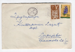 1961. YUGOSLAVIA,SERBIA,COVER BELGRADE TO SARAJEVO - Storia Postale
