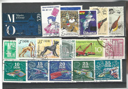 54453 ) Collection World Germany France Ghana - Collections (sans Albums)