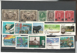 54476 ) Collection Canada  King Airmail Overprint - Collections