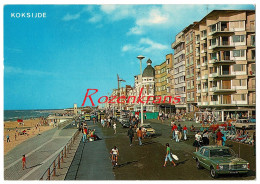 Koksijde Strand En Zeedijk Vintage Retro Car Voiture Auto Ford Taunus - Koksijde