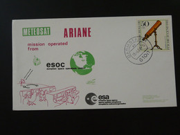 Lettre Cover Espace Space Programme Meteosat Ariane Allemagne Germany 1981 Ref 101626 - Klima & Meteorologie