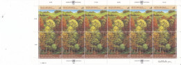 UNO WIEN - UNO VIENNA - ** / MNH - 1988 - SAVE THE FORESTS, RETTEN DEN WALD - Mi. 81/82 KLBG. - MINISHEET - Unused Stamps