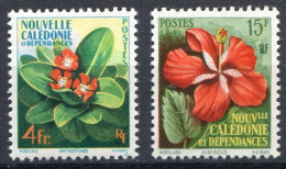 Réf 78 < NOUVELLE CALEDONIE < Yv N° 288 à 289 * MH * Neuf Ch < Cat 9.75 € - Flore Fleur  Hibicus Et Xanthostemon - Nuovi