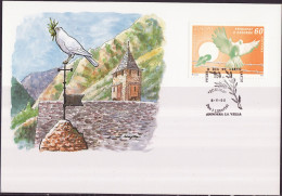 Andorre Espagnol - Andorra CM 1995 Y&T N°233 - Michel N°MK243 - 60p EUROPA - Covers & Documents