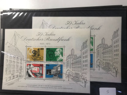 Deutschland Briefmarken Block  2ST. 1973 BRD MI#455/458 .... 21/5 - 1959-1980