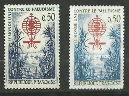 France N°1338 Paludisme  Orange Et Bleu Clair  Neuf  ( * ) B/TB  Timbre Type Sur Les Scans Pour Comparer Soldé ! ! ! - Ungebraucht