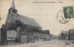 CPA  59 SAINT VAAST LEZ SOLESMES L'EGLISE  (SAINT VAAST EN CAMBRESIS ) - Sonstige & Ohne Zuordnung