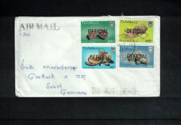 Tuvalu 1985 Interesting Airmail Letter - Tuvalu