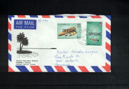 Tuvalu 1984 Interesting Airmail Letter - Tuvalu