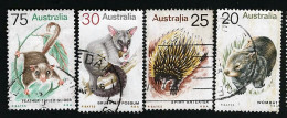1974 Fauna  Michel AU 542 - 545 Stamp Number AU 565 - 568 Yvert Et Tellier AU 527 - 530 Used - Gebruikt