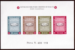 SMOM PROVE 1998 Unif.545/48 Perfetta/VF - Malta (Orde Van)