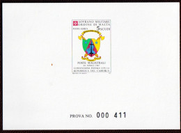 SMOM PROVE 1987 Unif.A32 Perfetta/VF - Malta (Orde Van)