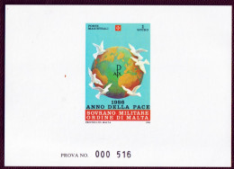 SMOM PROVE 1986 Unif.258 Perfetta/VF - Malta (la Orden De)