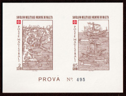 SMOM PROVE 1980 Unif.182/83 Perfetta/VF - Malta (Orde Van)