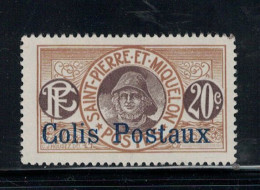 COLIS POSTAL N°4 NEUF (*) SG, 1917/25 - Otros & Sin Clasificación