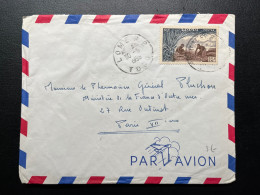 ENVELOPPE TOGO / LOME POUR PARIS / 1958 - Storia Postale