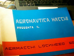 AERMACCHI LOCKHEED 60 Folder Presentazione Aereo 1959 JP3983 - Cadeaux Promotionnels