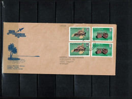 Tuvalu 1984 Interesting Airmail Letter - Tuvalu