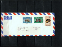Tuvalu 1986 Interesting Airmail Letter - Tuvalu
