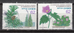 JAPAN 2055-56 (0) Congrès De Botanique 1993 - Used Stamps