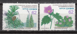 JAPAN 2055-56 (0) Congrès De Botanique 1993 - Usados
