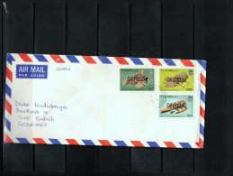Tuvalu 1988 Interesting Airmail Letter - Tuvalu