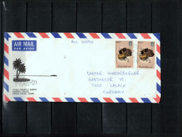 Tuvalu 1987 Interesting Airmail Letter - Tuvalu