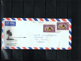 Tuvalu 1987 Interesting Airmail Letter - Tuvalu