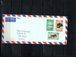 Tuvalu Interesting Airmail Letter - Tuvalu