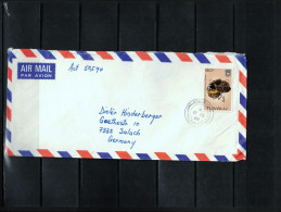 Tuvalu 1988 Interesting Airmail Letter - Tuvalu