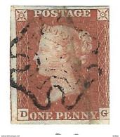 0V-980: Plate 45: D_G - Used Stamps