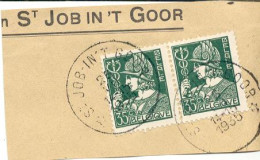 Rs228:N°340 Op Fragm:sterstempel:*ST.JOB-IN - 1932 Ceres E Mercurio