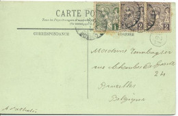 Mp32:Carte Posatale  :Y&T:#11 - 12 - 12 - Postmarks