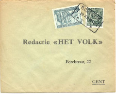 El135:Expresbrief:N°768&N°N°772:KORTRIJK:29.XII.1949 - 1948 Exportation