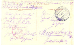 Zz777:  Vallée De L'Yser (= ROESBRUGGE )  FELDPOSTEXPEDITION 54 RESERVEDIVISION 18 MRZ 16 - Duits Leger