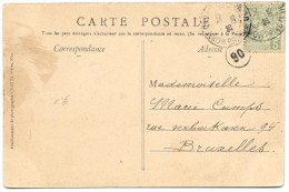 Mp9:N° 22 / Carte Postale:722 SALLE DE JEU ROULETTE - Postmarks