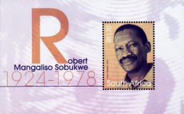 South Africa - 2003 25th Death Anniversary Of Robert Sobukwe MS (**) # SG 1438 - Unused Stamps